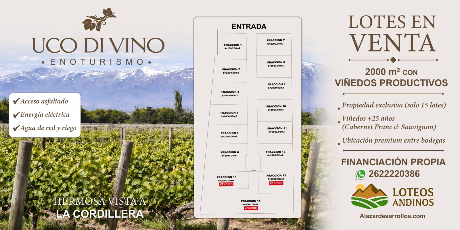 Uco Divino &mdash; Valle de Uco